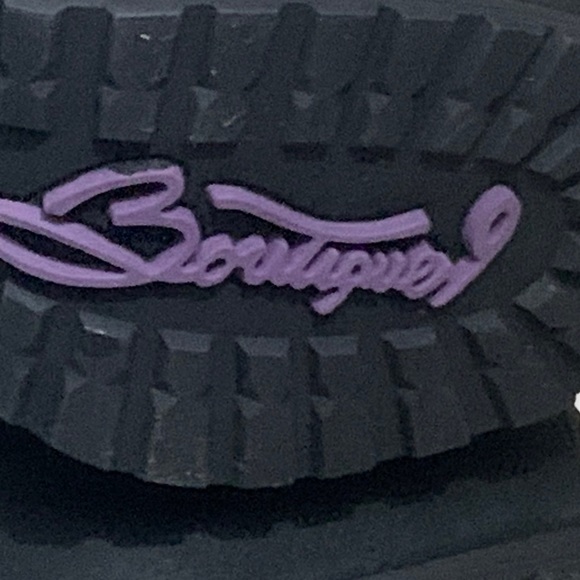 NEW‎ Boutique 9 Lace up stiletto heel platform ankle boots . Sz 9.5 Leather - Picture 6 of 12